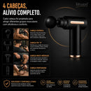 Massageador Muscular Elétrico Portátil com 4 Pontas USB
